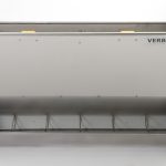 Stainless steel feed trough for piglets (dry feed)