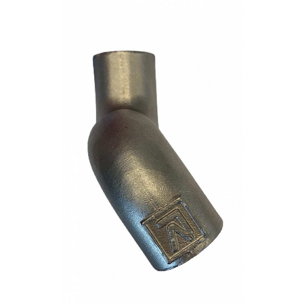 Stainless steel S-bend, 1/2" Stainless steel S-bend, 1/" twisted